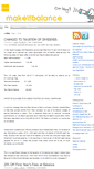Mobile Screenshot of makeitbalance.co.uk